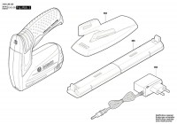 Bosch 3 603 J68 100 Ptk 3,6 Li Tacker 3.6 V / Eu Spare Parts